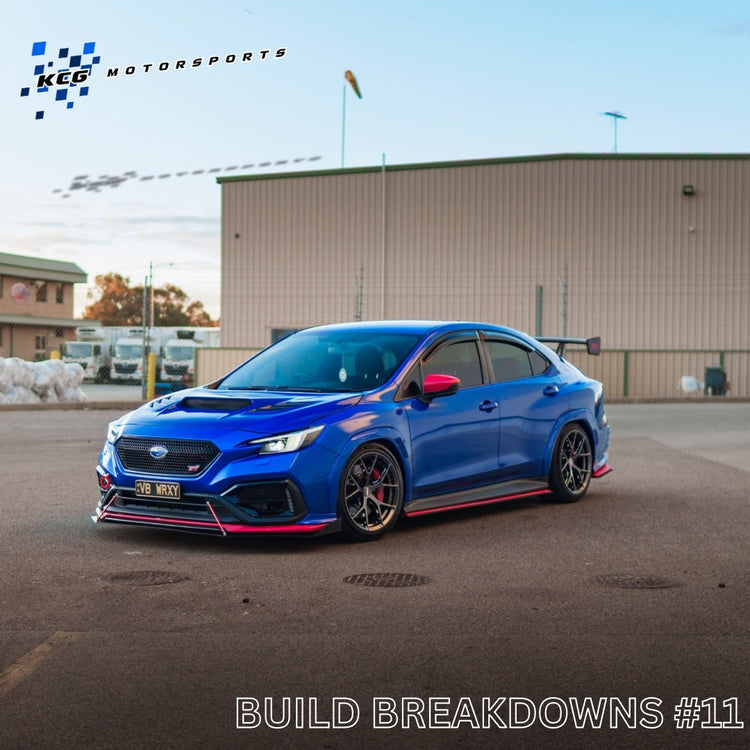 KCG Build Breakdowns: Justin's 2023 Subaru WRX