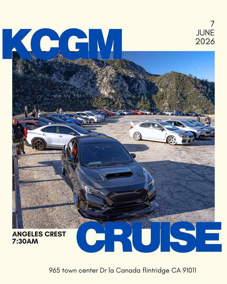 KCG Motorsports Angeles Crest Canyon Cruise Recap