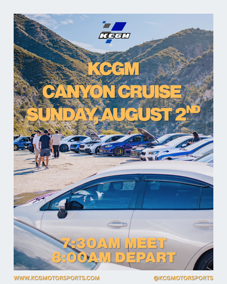 Upcoming KCGM Canyon Cruise - August 2nd