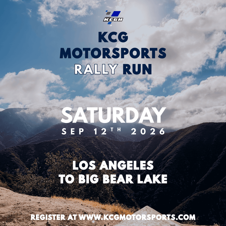 KCG Motorsports Rally Run: Los Angeles to Big Bear Lake