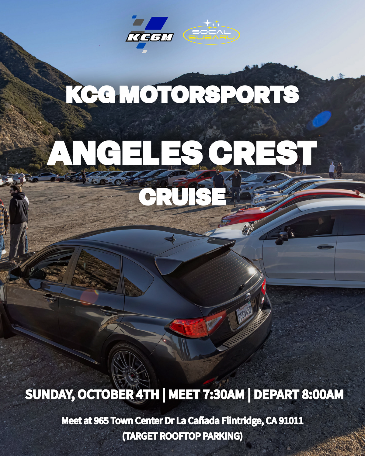 Upcoming KCGM Canyon Cruise - October 4, 2026