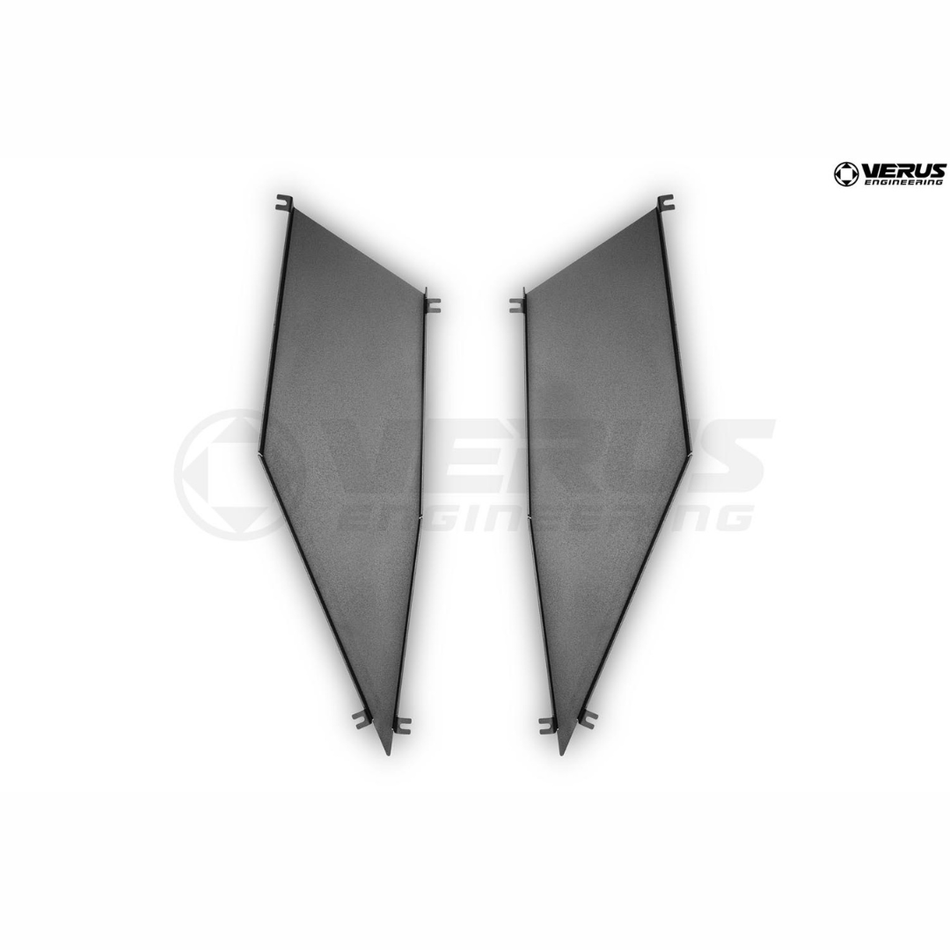 Verus Engineering Hood Louver Rain Guard Kit for 22+ Subaru VB WRX