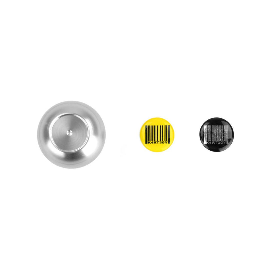 Kartboy Shift Knob Aluminum Silver 6MT