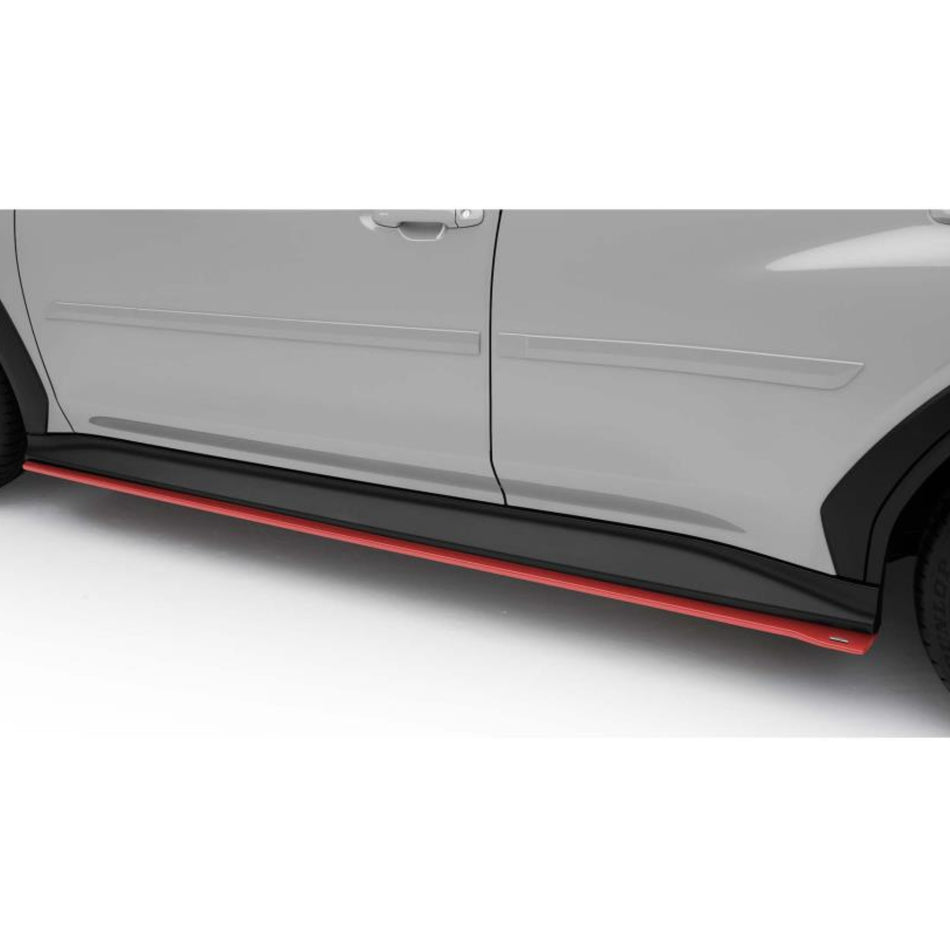 2022+ WRX "STI" Side Skirts - Cherry Red