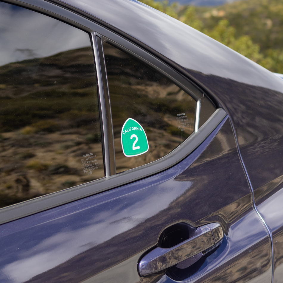Angeles Crest Highway CA-2 Sticker