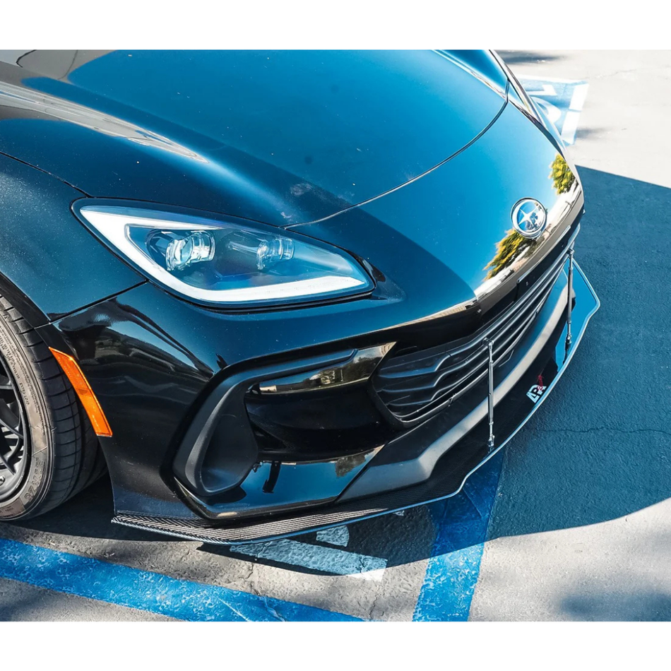 APR Performance Carbon Fiber Wind Splitter w/ Rods for 22+ BRZ