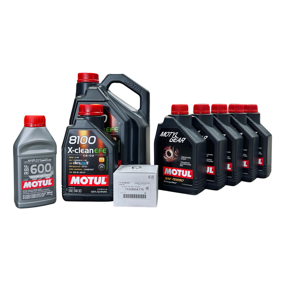 FA20 WRX - Motul Maintenance Kit #1