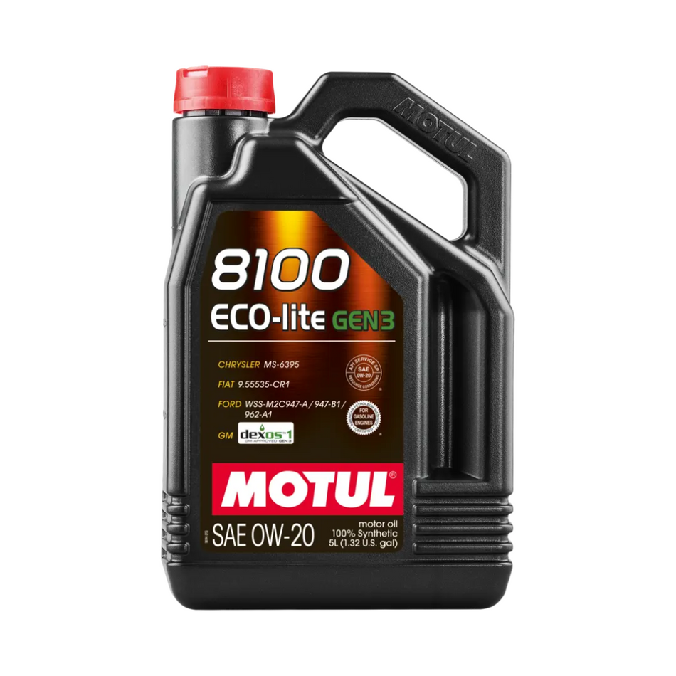 Motul 8100 Eco-Lite Gen3 0W-20