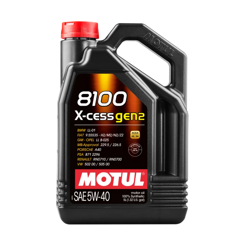 Motul 8100 X-Cess Gen2 5W-40