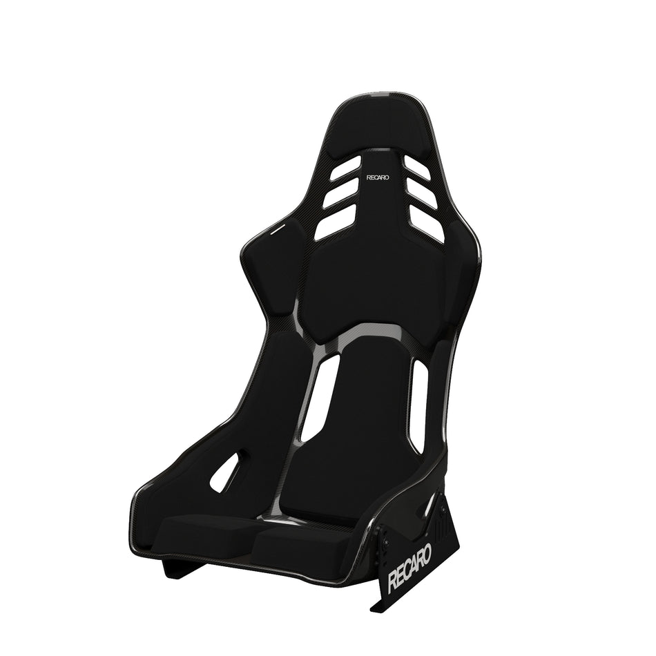 Recaro Podium CF Seat - (Right/Large) Perlon Velour Black