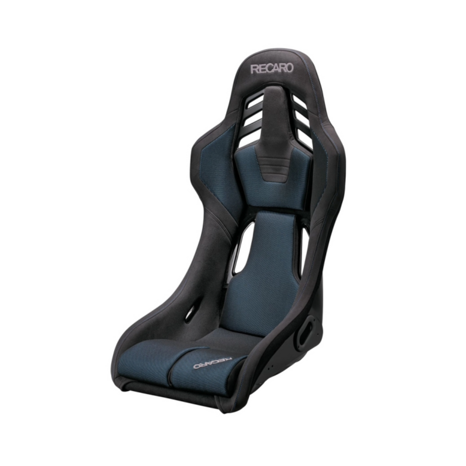 Recaro RSS BK Seat (Large / FRP) - Kamui Black / Brilliant Mesh Blue