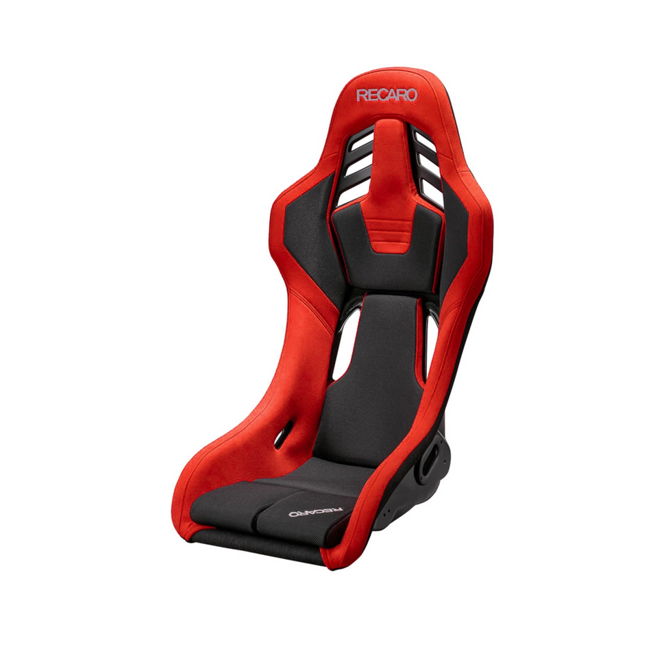 Recaro RSS BK Seat (Large / FRP) - Kamui Red / Brilliant Mesh Black
